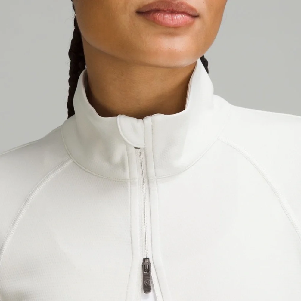 Lululemon Ventilating UV Protection Running Jacket in Bone. EUC